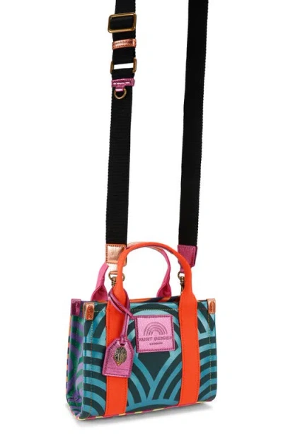 Kurt Geiger London X-small Southbank Canvas Tote In Multi