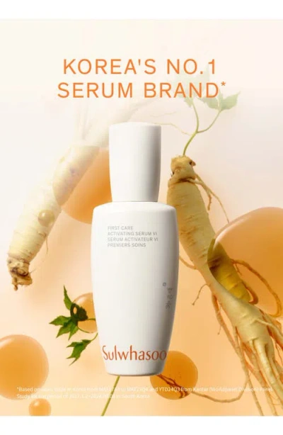 Sulwhasoo 4-pc. First Care Activating Serum Vi Set In Transparent