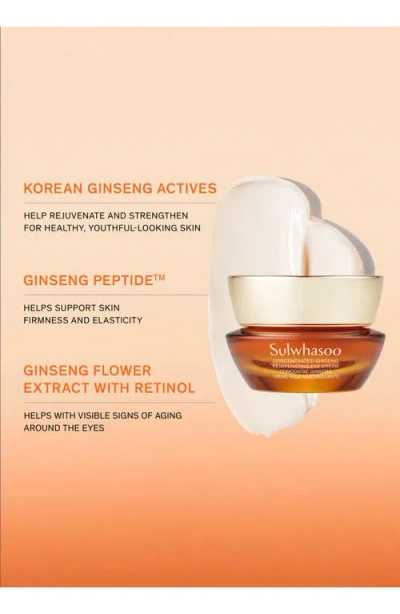 Sulwhasoo 3-pc. Concentrated Ginseng Rejuvenating Serum Set In Orange