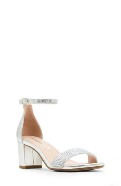 Steve Madden Jcarrson Ankle Strap Sandal In White