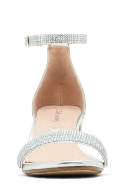 Steve Madden Jcarrson Ankle Strap Sandal In White