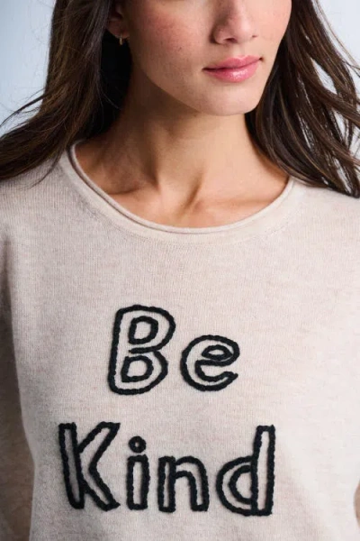 Lisa Todd Be Kind Sweater In Brown