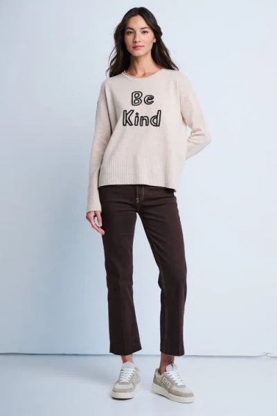 Lisa Todd Be Kind Sweater In Brown