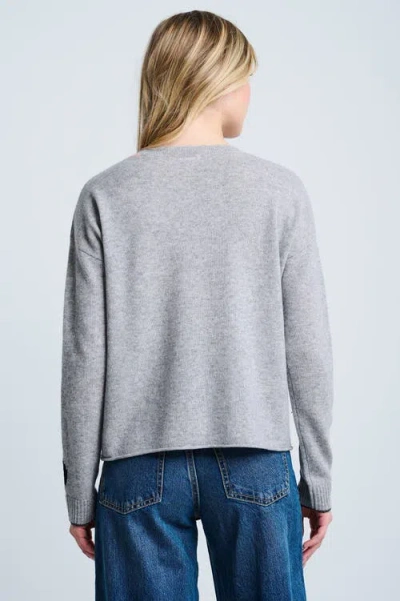 Lisa Todd Hot For Dots Sweater In Gray