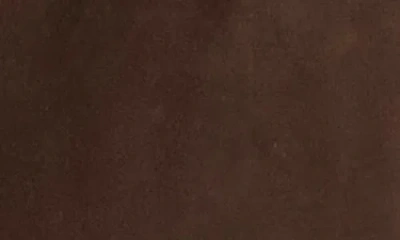 Vince Mid Rise Suede Trousers In Brown