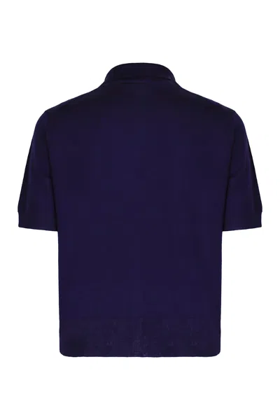 Vince Sweater In Wool Blend In Blue