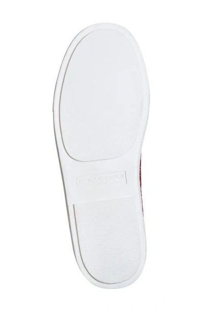 Karl Lagerfeld Cate Pins Sneaker In Burgundy