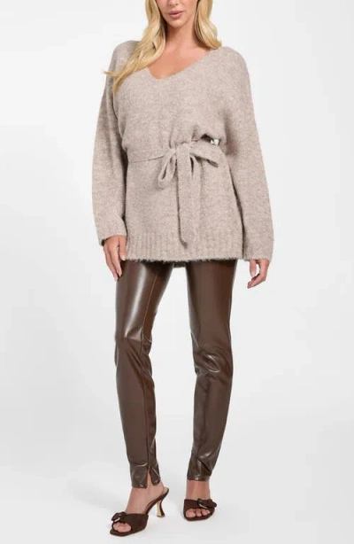 Guess Women's New Priscilla Slim Fit High Rise Leggings In Brown