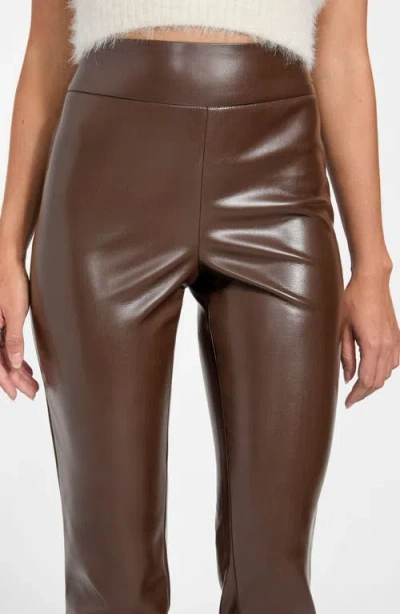 Guess Women's New Priscilla Slim Fit High Rise Leggings In Brown