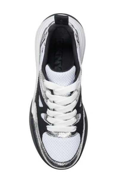Dkny Women's Zanira Lace Up Sneaker In Animal Print