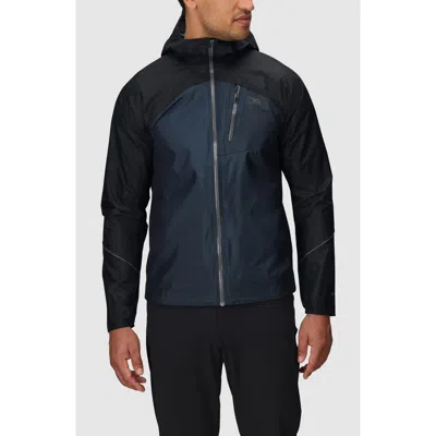 Outdoor Research Helium Rain Ultralight Hooded Jacket In Multi