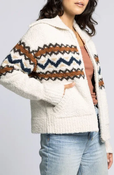 Thread & Supply Myra Sweater Jacket In Multi