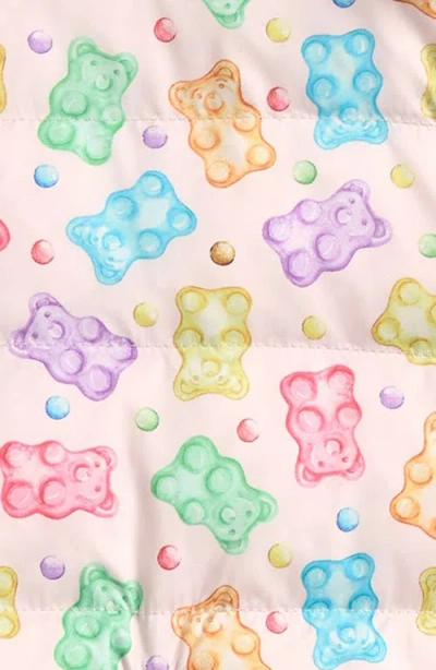 Calonie Kids' Blake Reversible Down Puffer Jacket In Pink