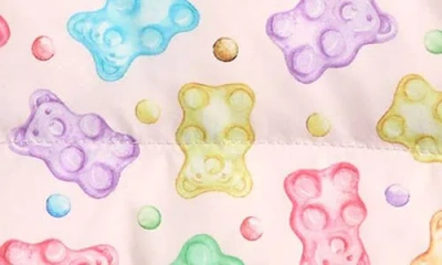 Calonie Kids' Blake Reversible Down Puffer Jacket In Pink