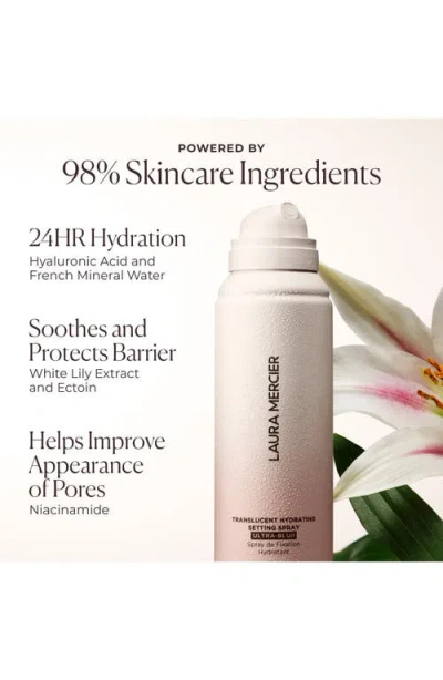Laura Mercier Translucent Hydrating Setting Spray Ultra-blur 3.4 Oz. In Transparent