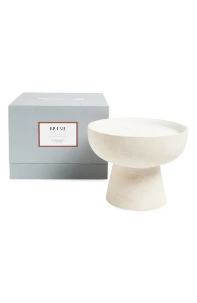 Blueme Spiritual Large Ceramic Candle In Neutral