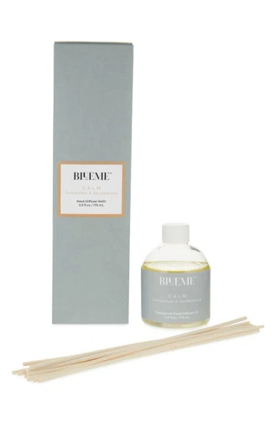Blueme Calm Small Reed Diffuser Refill In Gray