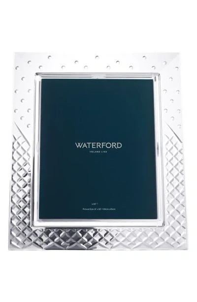 Waterford Celebrations Lead Crystal Picture Frame In Silver