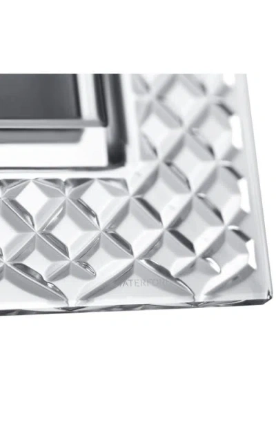 Waterford Celebrations Lead Crystal Picture Frame In Silver