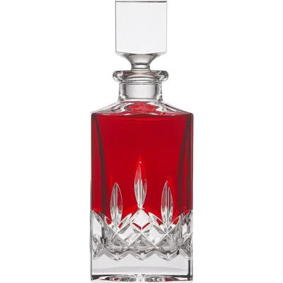 Waterford Crystal Lismore Decanter In Red