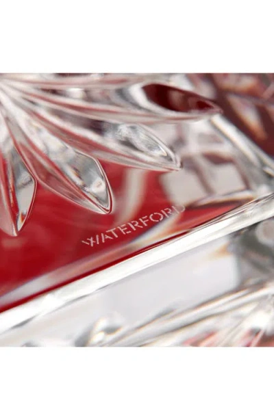 Waterford Crystal Lismore Decanter In Red