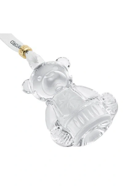Waterford Crystal First Bear Tree Decoration 2025 In Transparent