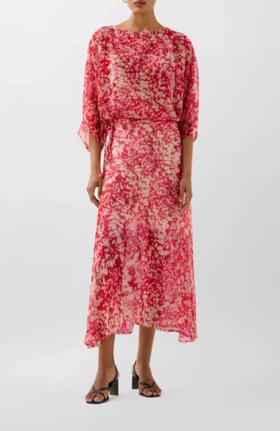 Scalpers Monet Print Mini Skirt In Multi