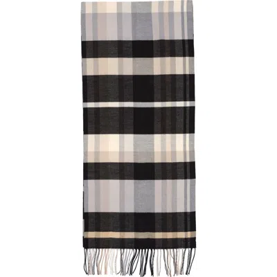 Echo Central Park Plaid Scarf In Brown