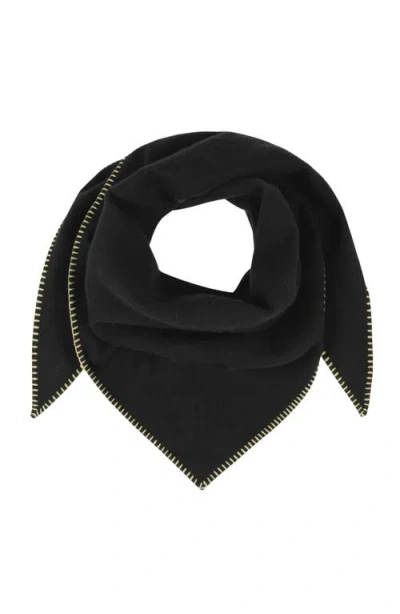 Echo Oversize Triangle Wrap In Black