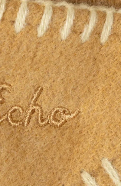 Echo Oversize Triangle Wrap In Brown