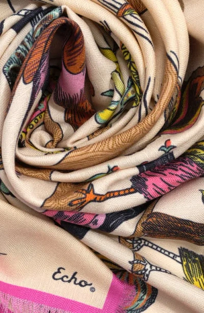 Echo Park Visitors Oversized Square In Multi