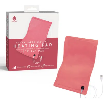Pursonic Large Electric Heating Pad In Pink