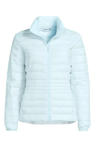 Lands' End Wanderweight Ultralight Packable Down Jacket In Blue