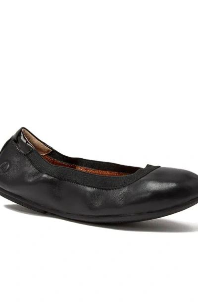 Lands' End Comfort Elastic Slip On Ballet Flat Shoes In Animal Print