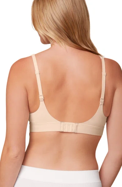 Harper Wilde Bliss Plunge Adjustable Bralette In Neutral