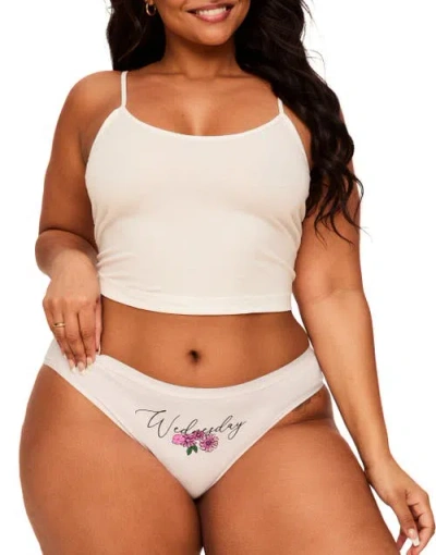 Adore Me Elaina Bikini Panties Pack Of 7 In Multi