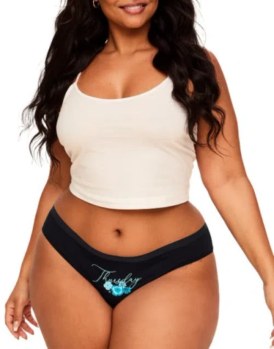 Adore Me Elaina Bikini Panties Pack Of 7 In Multi