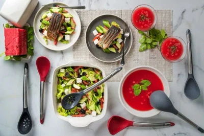 Cuisipro Silicone Spoon In Red