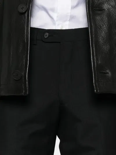 Husbands Tailored Trousers In Black