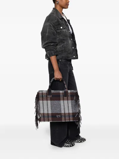 Secret Pon-pon Secret Pon Pon Large Tote Bag Isabella In Black