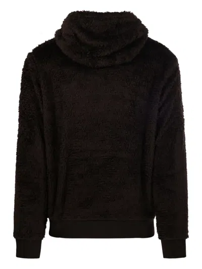 Polo Ralph Lauren Polo Bear Embroidered Hoodie In Brown