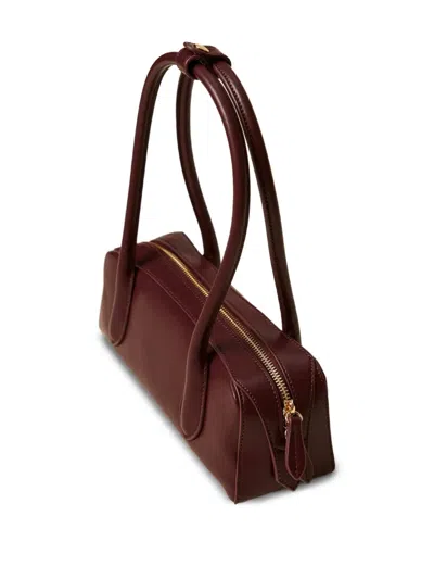 Twinset Top-handle Zip-fastening Satchel In Red