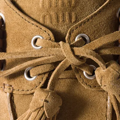 Miu Miu Beaded Tassel Flat Mules In Multi