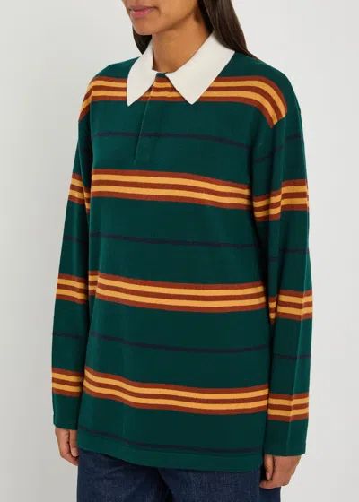 Guest In Residence 'rugby' Cashmere Sweater In Multi