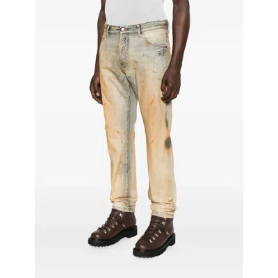 Dsquared2 Cool Guy Faded-effect Paint-splatter Jeans In Blue