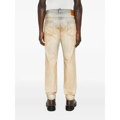 Dsquared2 Cool Guy Faded-effect Paint-splatter Jeans In Blue