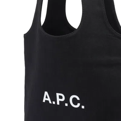 Apc A.p.c. Tote Ninon Small In Black