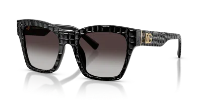Dolce & Gabbana Square-frame Sunglasses In Gray