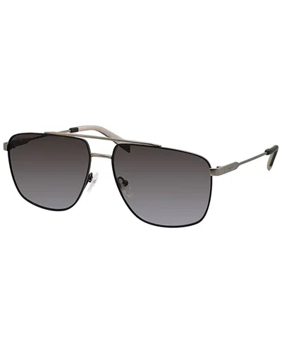 Ferragamo Men's 239s 60mm Sunglasses In Black