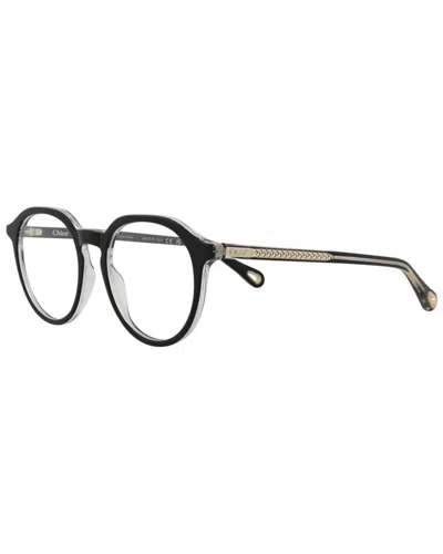 Chloé Women's Ch0012o 47mm Optical Frames In Black